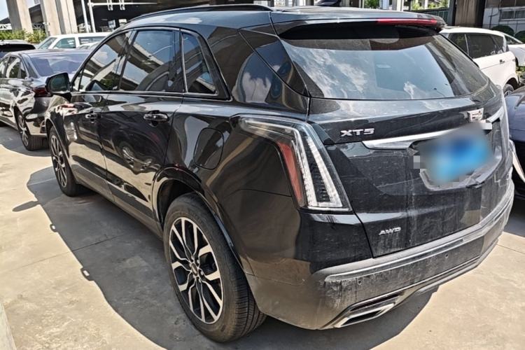 Used Cadillac XT5 2022 2.0T Four-Wheel Drive Luxury Version (Hummingbird Edition) Rear Left 45 Deg