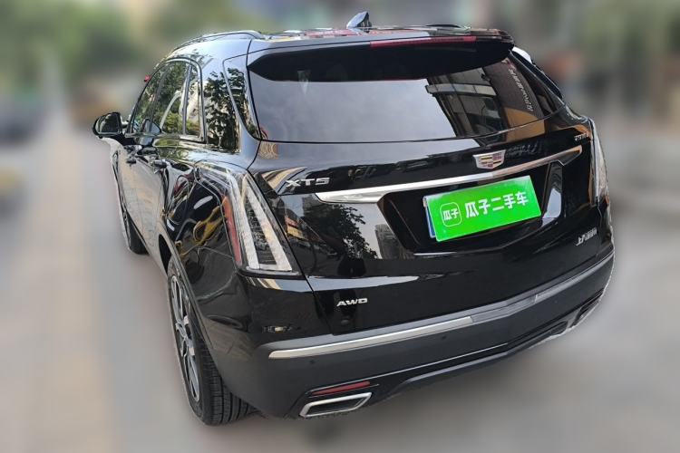Used Cadillac XT5 2022 2.0T Four-Wheel Drive Luxury Version (Hummingbird Edition) Rear Left 45 Deg