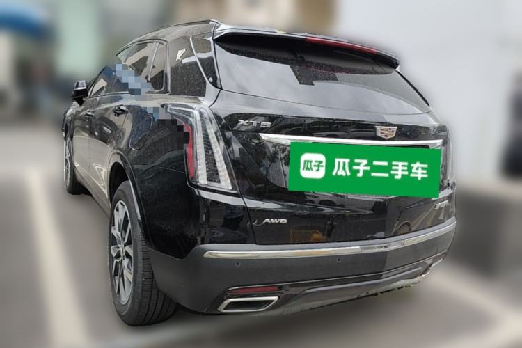 Used Cadillac XT5 2022 2.0T Four-Wheel Drive Luxury Version (Hummingbird Edition) Rear Left 45 Deg