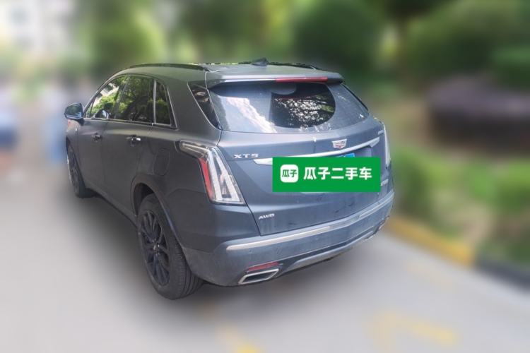 Used Cadillac XT5 2022 2.0T Four-Wheel Drive Luxury Version (Hummingbird Edition) Rear Left 45 Deg