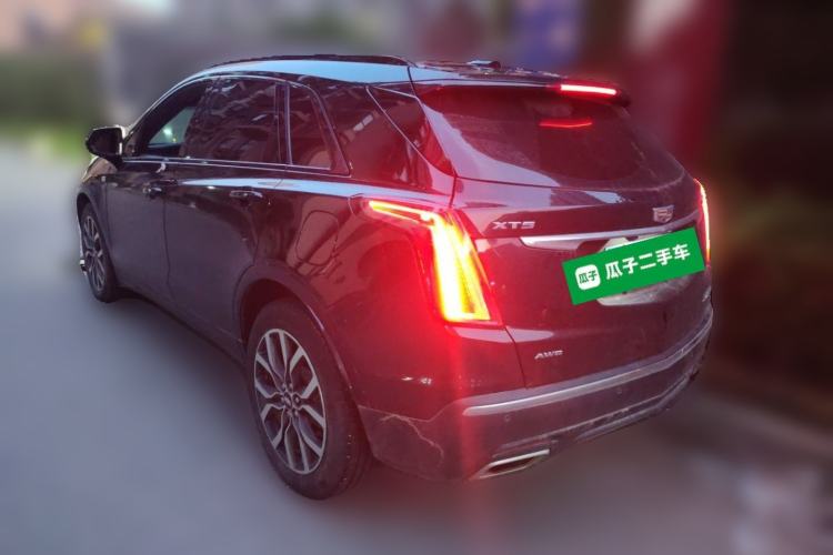 Used Cadillac XT5 2022 2.0T Four-Wheel Drive Luxury Version (Hummingbird Edition) Rear Left 45 Deg
