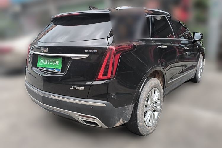 Used Cadillac XT5 2022 2.0T Two-Wheel Drive Luxury Version Rear Right 45 Deg