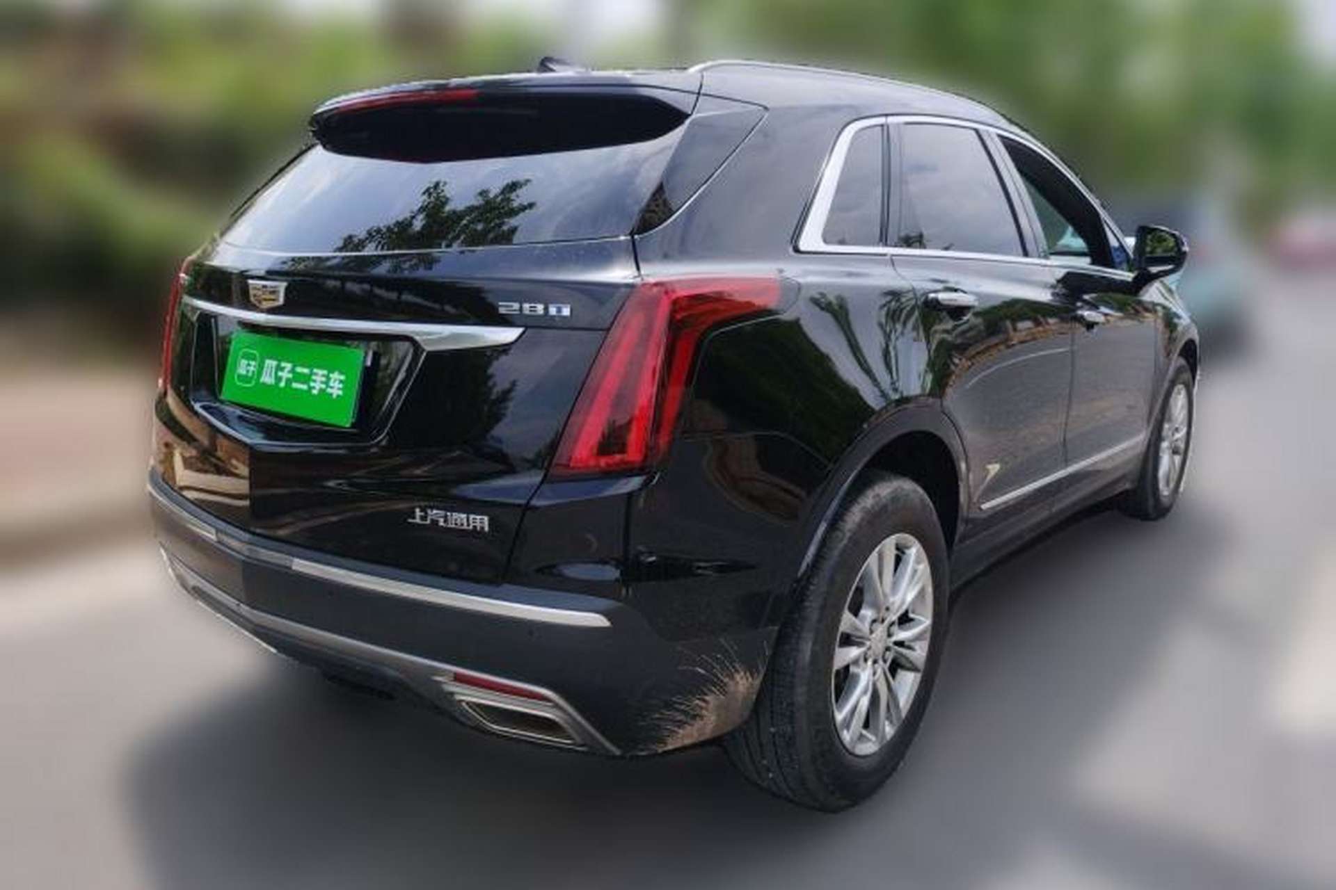 Used Cadillac XT5 2022 2.0T Two-Wheel Drive Luxury Version Rear Right 45 Deg