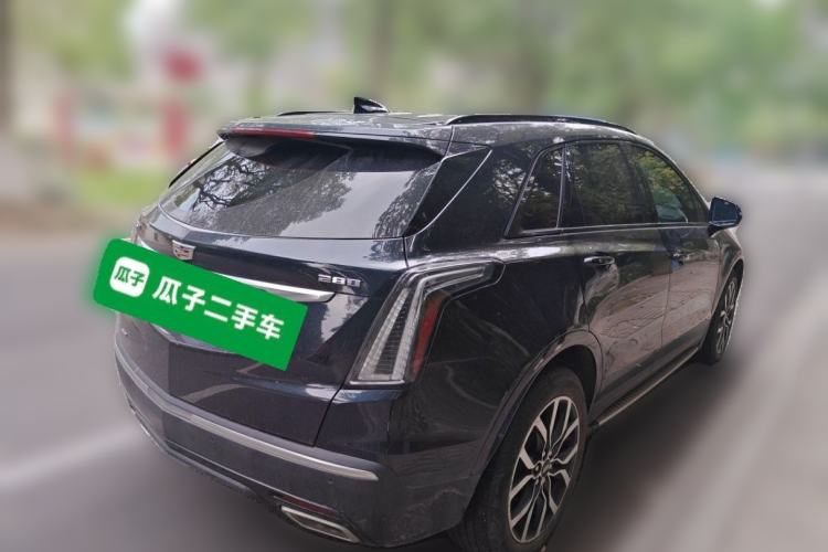 Used Cadillac XT5 2022 2.0T Four-Wheel Drive Luxury Version (Hummingbird Edition) Rear Right 45 Deg