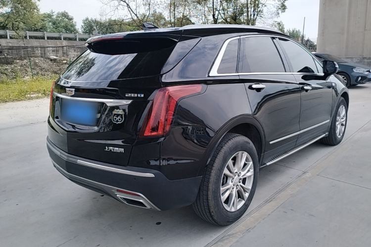 Used Cadillac XT5 2022 2.0T Two-Wheel Drive Luxury Version Rear Right 45 Deg