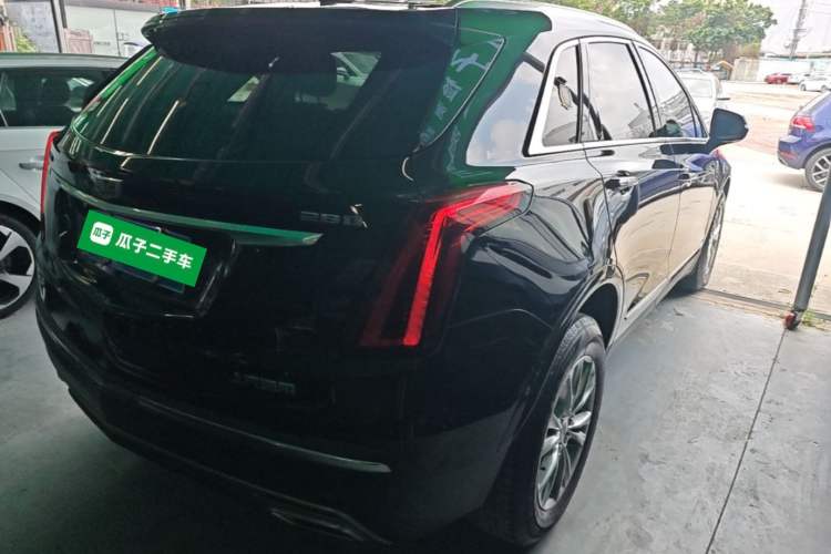 Used Cadillac XT5 2022 2.0T Four-Wheel Drive Luxury Version Rear Right 45 Deg