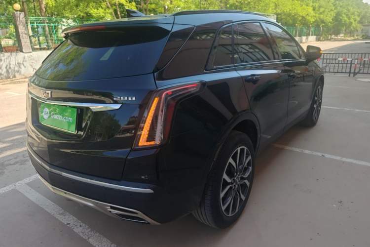 Used Cadillac XT5 2022 2.0T Four-Wheel Drive Luxury Version (Hummingbird Edition) Rear Right 45 Deg