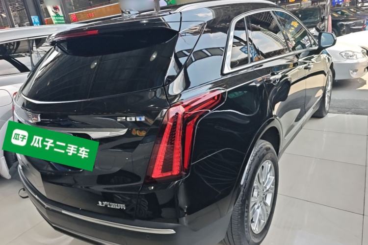 Used Cadillac XT5 2022 2.0T Four-Wheel Drive Luxury Version Rear Right 45 Deg