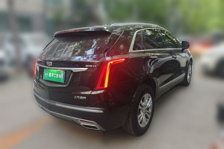 Used Cadillac XT5 2022 2.0T Two-Wheel Drive Luxury Version Rear Right 45 Deg