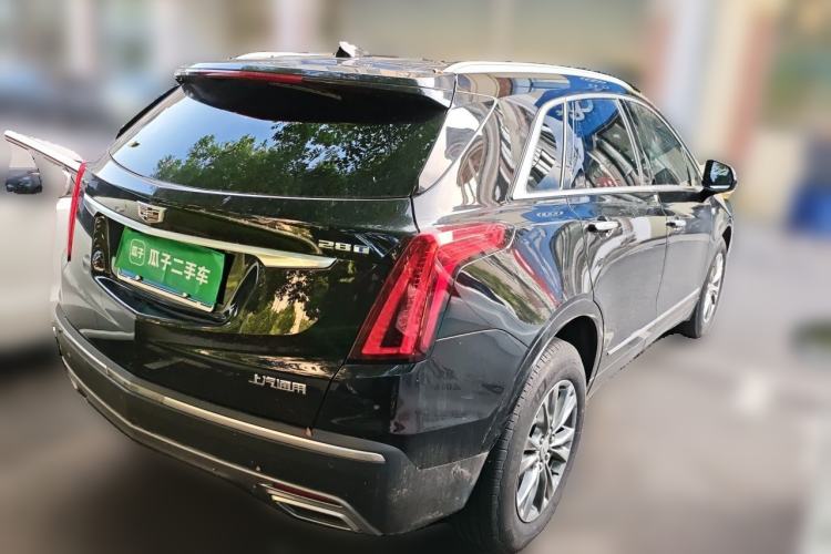 Used Cadillac XT5 2022 2.0T Two-Wheel Drive Luxury Version Rear Right 45 Deg