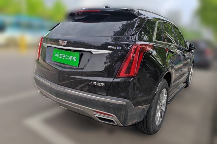 Used Cadillac XT5 2022 2.0T Four-Wheel Drive Luxury Version Rear Right 45 Deg
