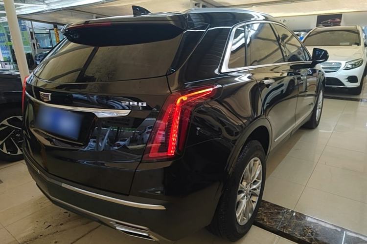 Used Cadillac XT5 2022 2.0T Two-Wheel Drive Luxury Version Rear Right 45 Deg