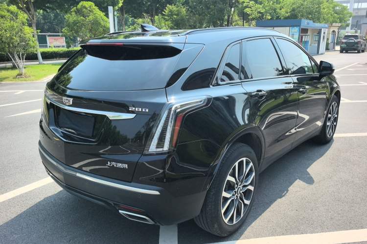 Used Cadillac XT5 2022 2.0T Four-Wheel Drive Luxury Version (Hummingbird Edition) Rear Right 45 Deg