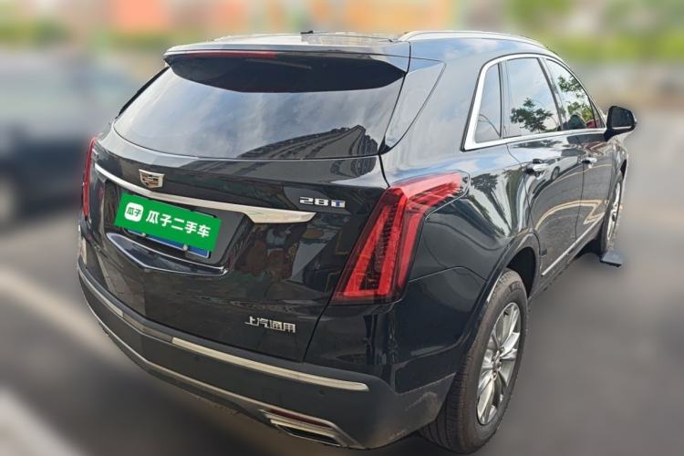 Used Cadillac XT5 2022 2.0T Two-Wheel Drive Luxury Version Rear Right 45 Deg