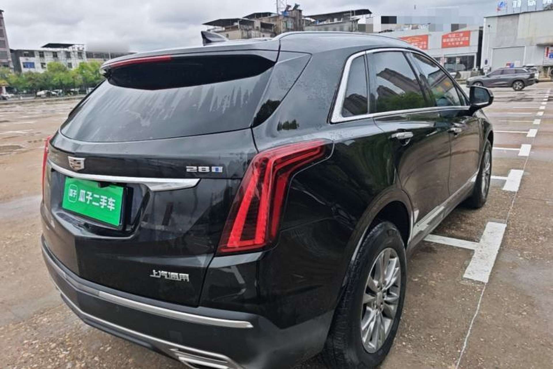 Used Cadillac XT5 2022 2.0T Two-Wheel Drive Luxury Version Rear Right 45 Deg