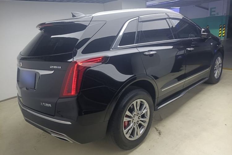 Used Cadillac XT5 2022 2.0T Four-Wheel Drive Luxury Version Rear Right 45 Deg