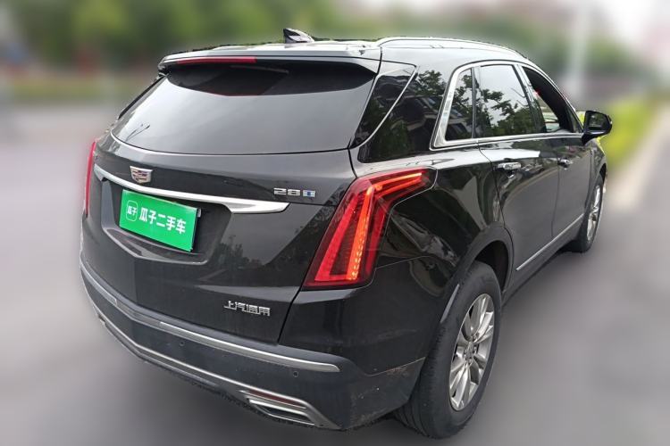 Used Cadillac XT5 2022 2.0T Two-Wheel Drive Luxury Version Rear Right 45 Deg