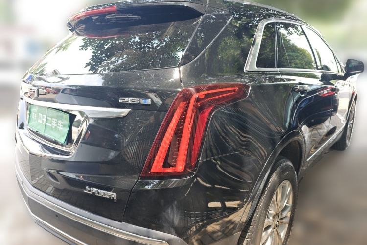 Used Cadillac XT5 2022 2.0T Two-Wheel Drive Luxury Version Rear Right 45 Deg