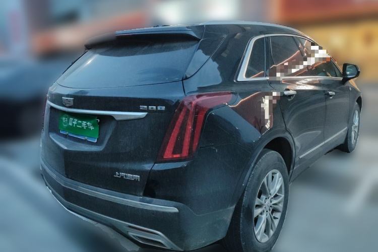 Used Cadillac XT5 2022 2.0T Two-Wheel Drive Luxury Version Rear Right 45 Deg