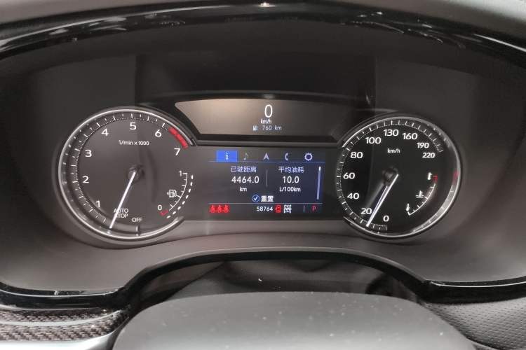 Used Cadillac XT5 2022 2.0T Four-Wheel Drive Premium Edition Instrument Cluster