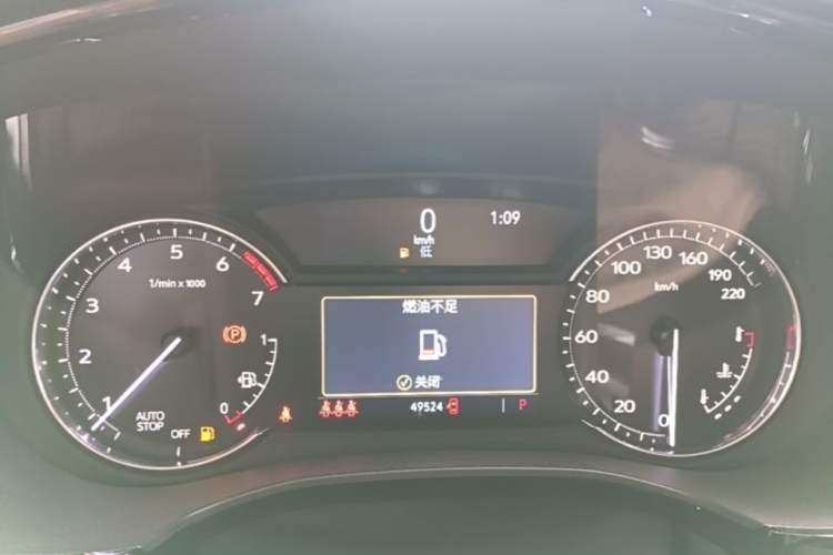 Used Cadillac XT5 2022 2.0T Two-Wheel Drive Luxury Version Instrument Cluster