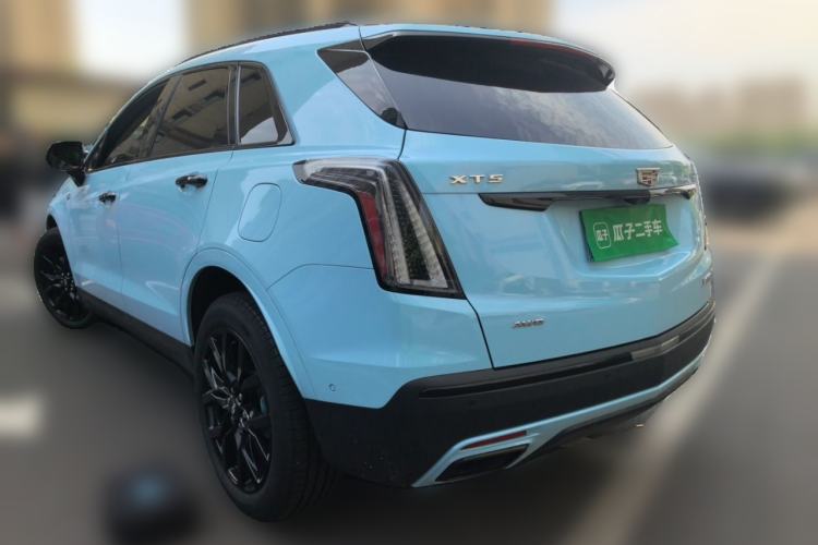 Used Cadillac XT5 2022 2.0T Four-Wheel Drive Platinum Edition Rear Left 45 Deg