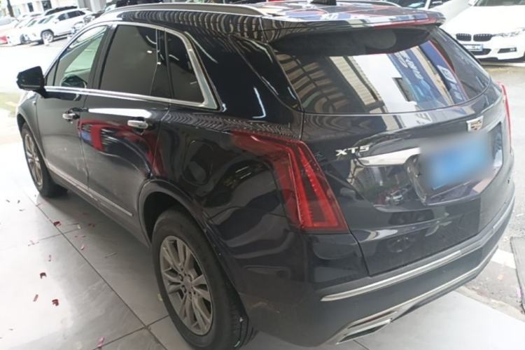 Used Cadillac XT5 2022 2.0T Two-Wheel Drive Luxury Version Rear Left 45 Deg