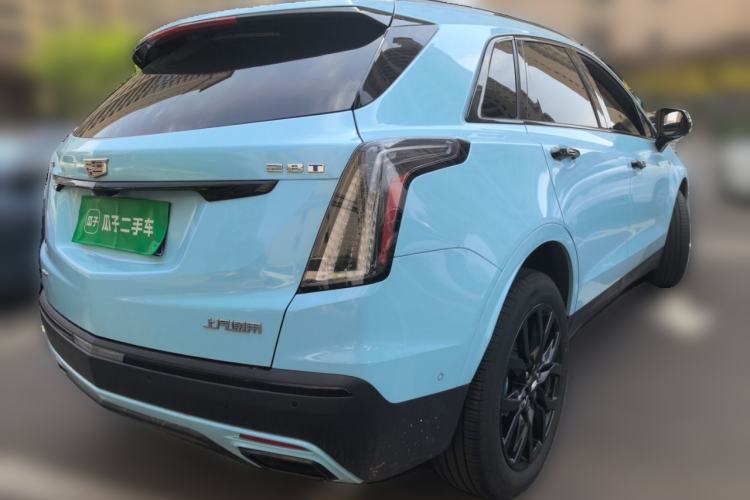 Used Cadillac XT5 2022 2.0T Four-Wheel Drive Platinum Edition Rear Right 45 Deg