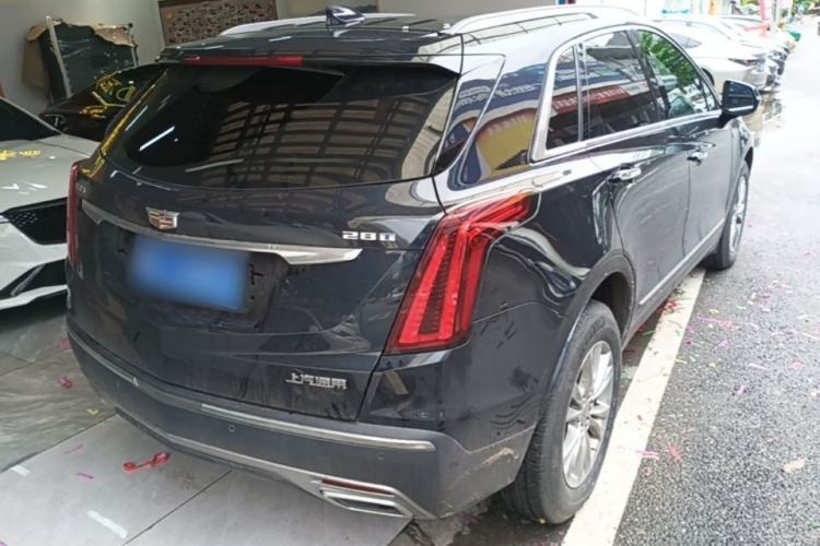 Used Cadillac XT5 2022 2.0T Two-Wheel Drive Luxury Version Rear Right 45 Deg