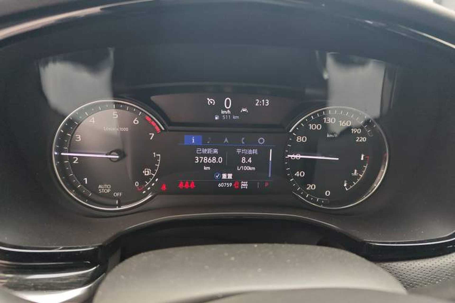 Used Cadillac XT5 2022 2.0T Four-Wheel Drive Luxury Version Instrument Cluster
