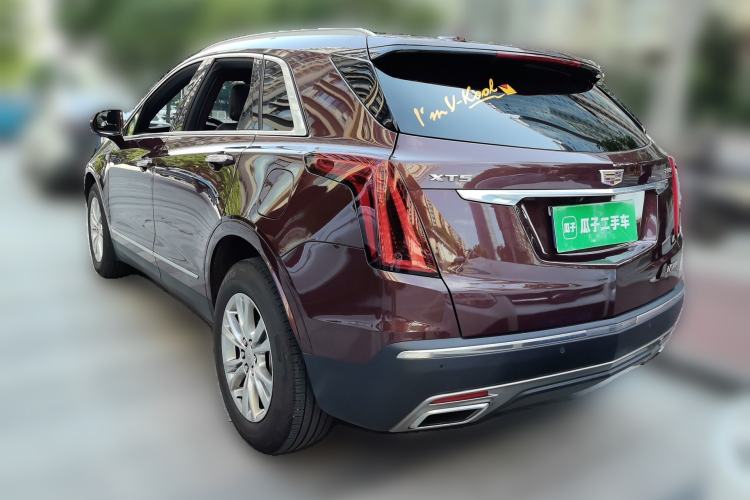 Used Cadillac XT5 2022 2.0T Two-Wheel Drive Luxury Version Rear Left 45 Deg