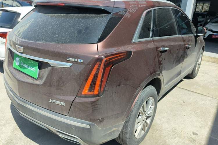 Used Cadillac XT5 2022 2.0T Two-Wheel Drive Luxury Version Rear Right 45 Deg