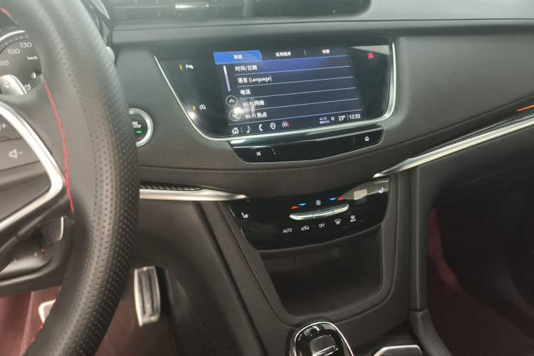 Used Cadillac XT5 2022 2.0T Four-Wheel Drive Luxury Version (Hummingbird Edition) Audio And AC Panel