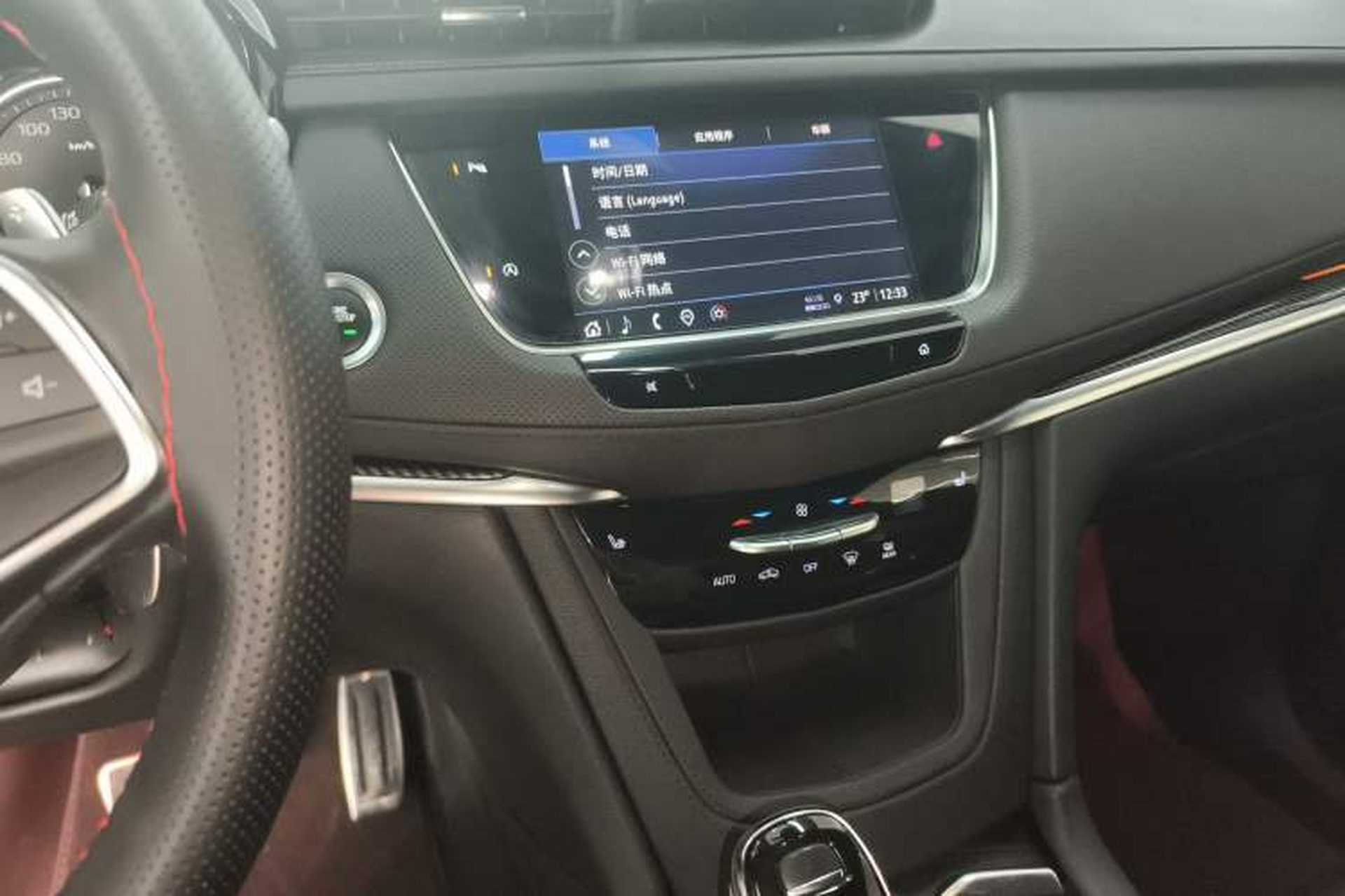 Used Cadillac XT5 2022 2.0T Four-Wheel Drive Luxury Version (Hummingbird Edition) Audio And AC Panel