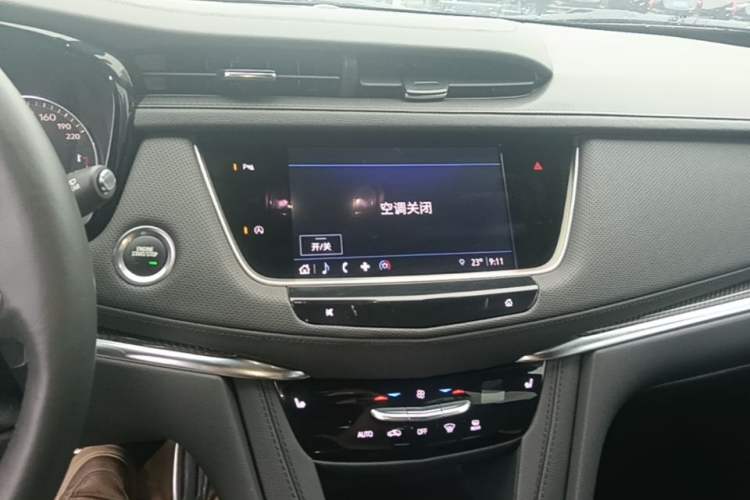 Used Cadillac XT5 2022 2.0T Four-Wheel Drive Luxury Version (Hummingbird Edition) Audio And AC Panel