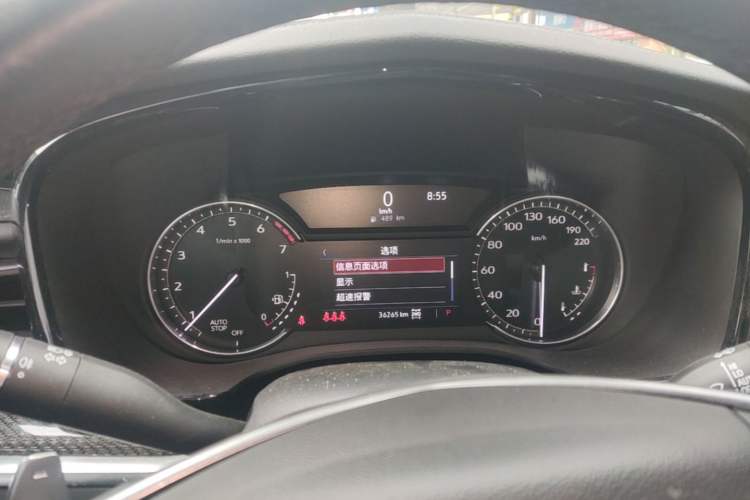 Used Cadillac XT5 2022 2.0T Four-Wheel Drive Luxury Version (Hummingbird Edition) Instrument Cluster