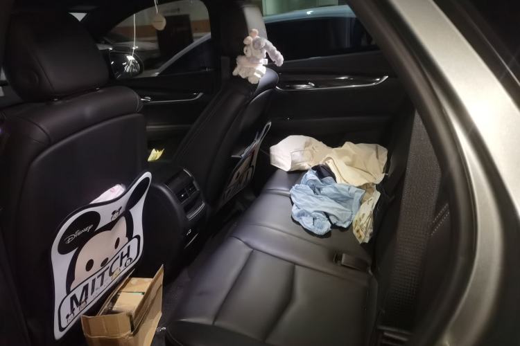Used Cadillac XT5 2022 2.0T Four-Wheel Drive Luxury Version (Hummingbird Edition) Left Rear Seat