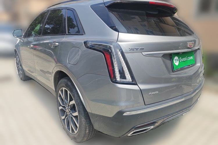 Used Cadillac XT5 2022 2.0T Four-Wheel Drive Luxury Version (Hummingbird Edition) Rear Left 45 Deg