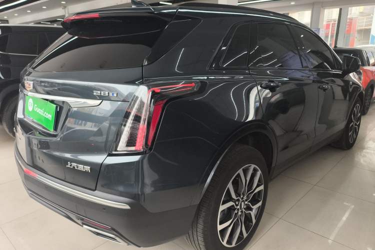 Used Cadillac XT5 2022 2.0T Four-Wheel Drive Luxury Version (Hummingbird Edition) Rear Right 45 Deg