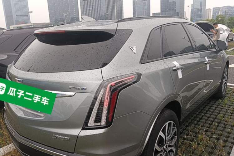 Used Cadillac XT5 2022 2.0T Four-Wheel Drive Luxury Version (Hummingbird Edition) Rear Right 45 Deg