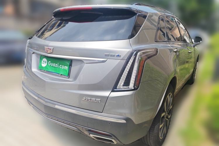 Used Cadillac XT5 2022 2.0T Four-Wheel Drive Luxury Version (Hummingbird Edition) Rear Right 45 Deg