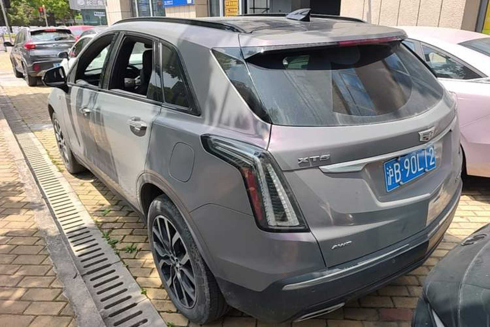 Used Cadillac XT5 2022 2.0T Four-Wheel Drive Premium Edition Rear Left 45 Deg