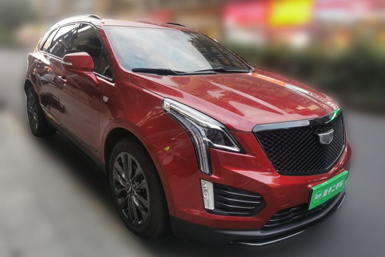 Used Cadillac XT5 2022 2.0T Four-Wheel Drive Luxury Version (Hummingbird Edition) Front Right 45 Deg