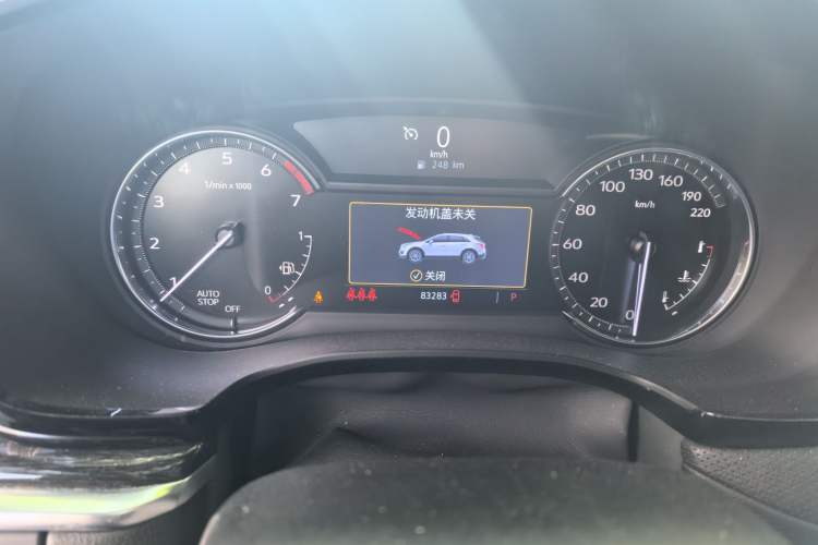 Used Cadillac XT5 2022 2.0T Two-Wheel Drive Luxury Version Instrument Cluster