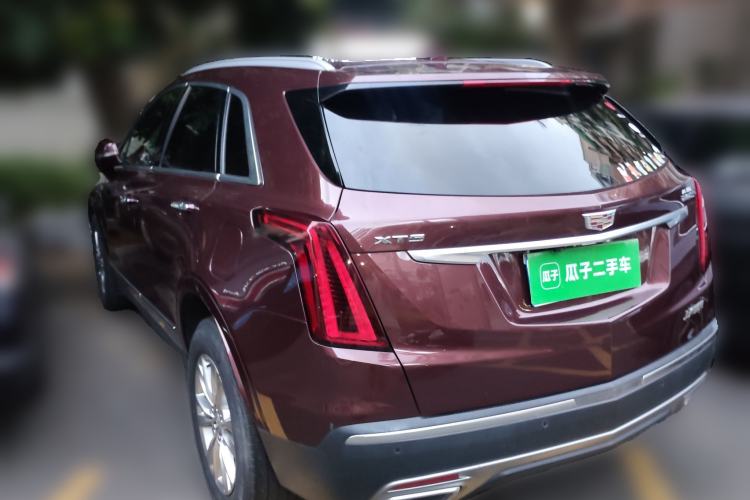 Used Cadillac XT5 2022 2.0T Two-Wheel Drive Luxury Version Rear Left 45 Deg