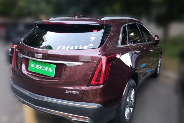Used Cadillac XT5 2022 2.0T Two-Wheel Drive Luxury Version Rear Right 45 Deg