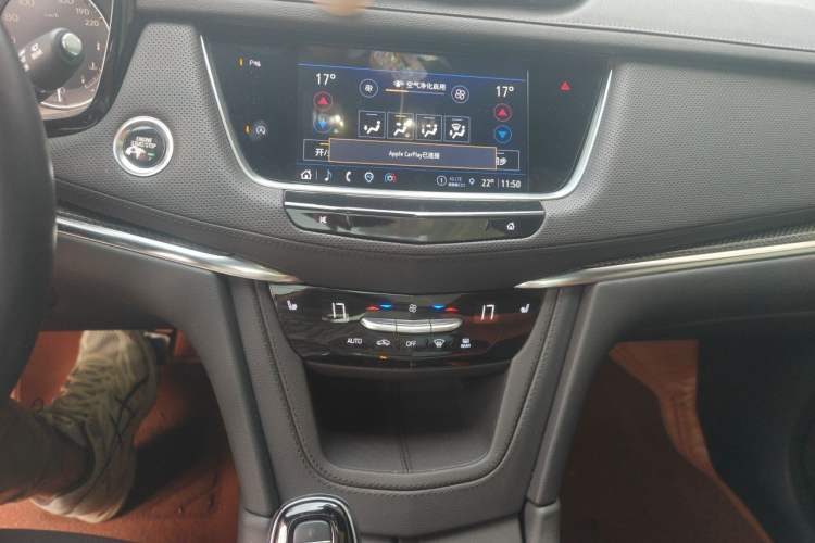 Used Cadillac XT5 2022 2.0T Four-Wheel Drive Luxury Version (Hummingbird Edition) Audio And AC Panel