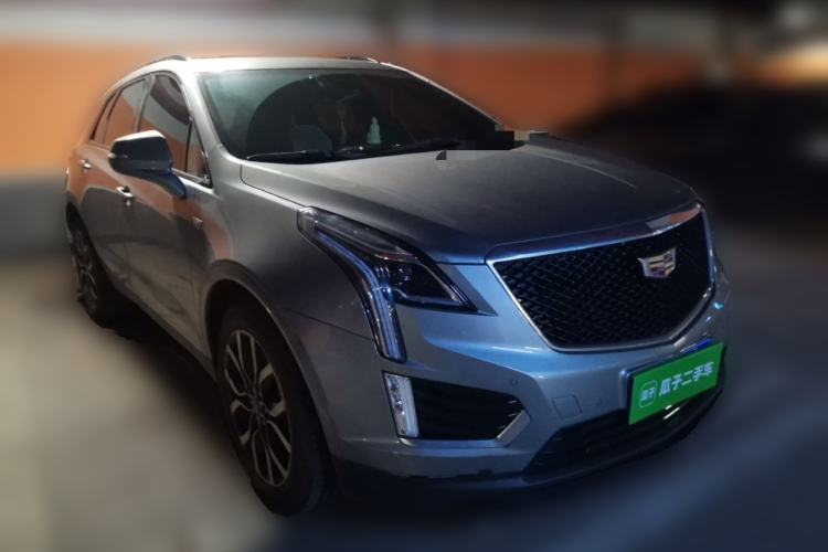Used Cadillac XT5 2022 2.0T Four-Wheel Drive Luxury Version (Hummingbird Edition) Front Right 45 Deg