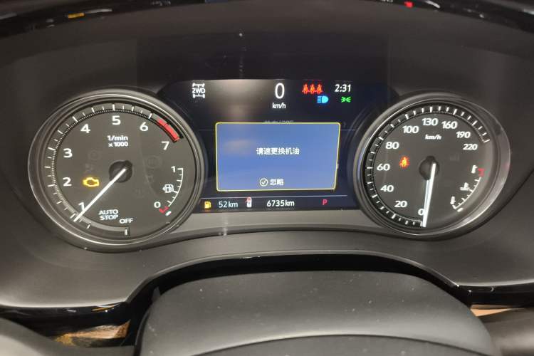 Used Cadillac XT5 2022 2.0T Four-Wheel Drive Platinum Edition Instrument Cluster
