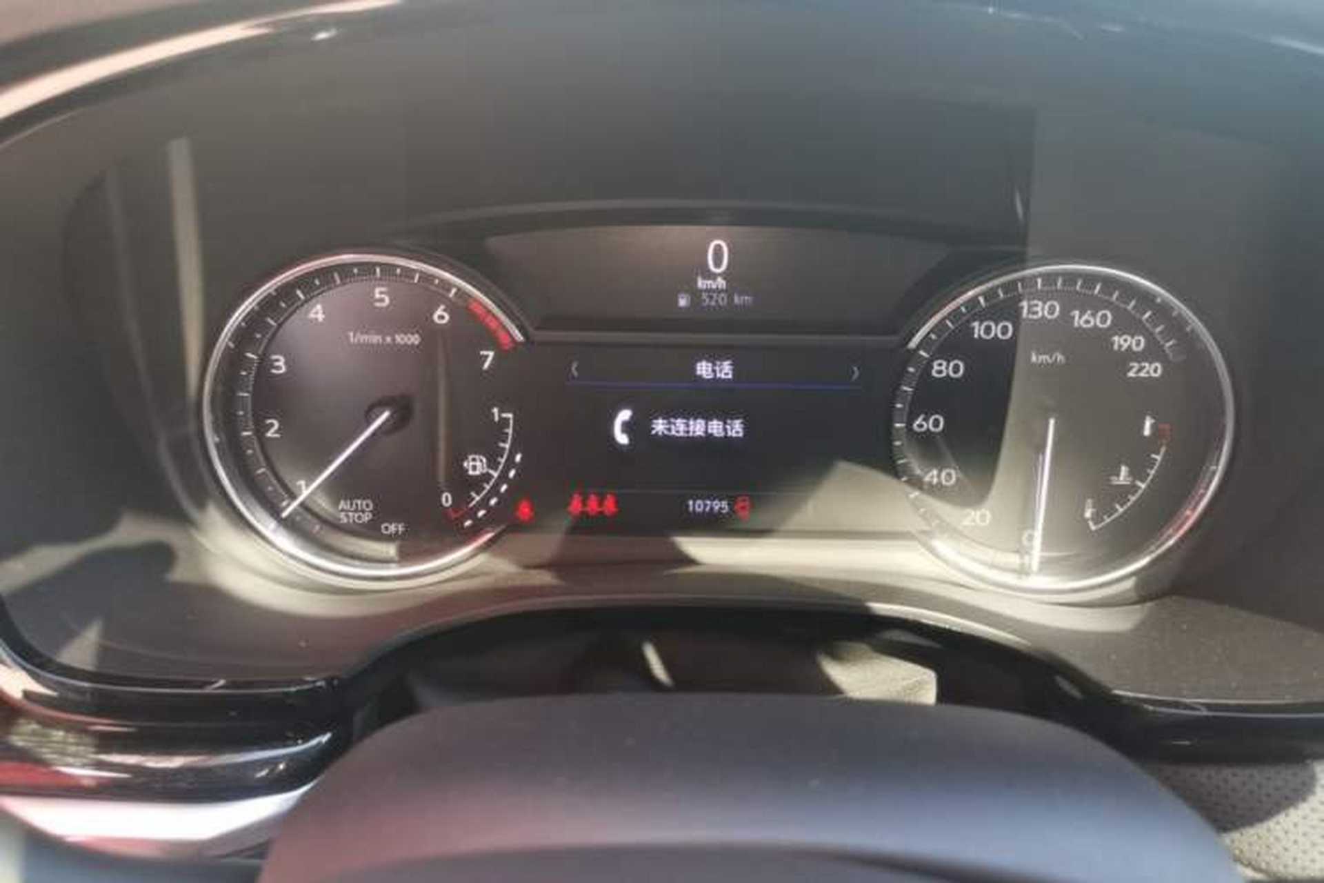 Used Cadillac XT5 2022 2.0T Two-Wheel Drive Luxury Version Instrument Cluster